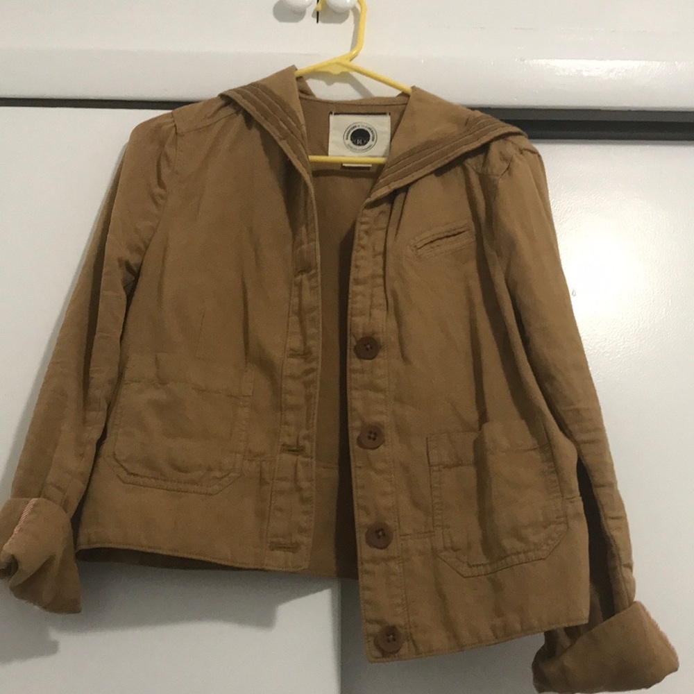 Sailor khaki jacket with buttons